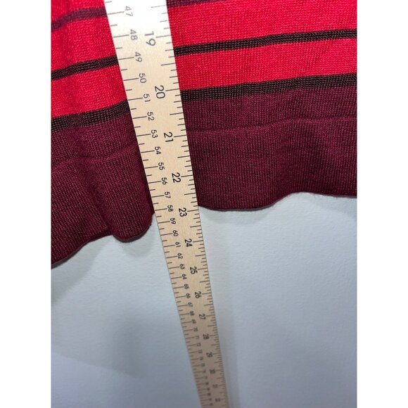 Anne‎ Klein Women's Sweater Size Medium Multi Colored Long Sleeve Crewneck - Picture 3 of 8